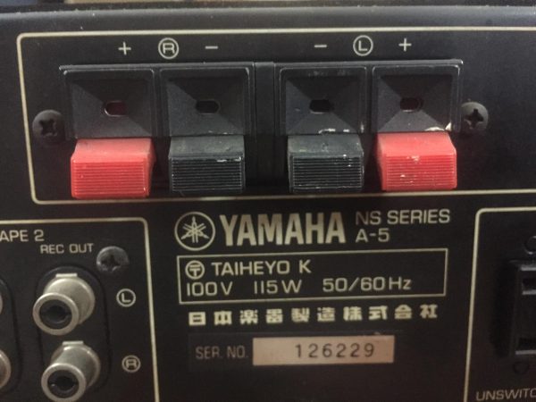 Ampli YAMAHA A-5 hàng bãi Nhật