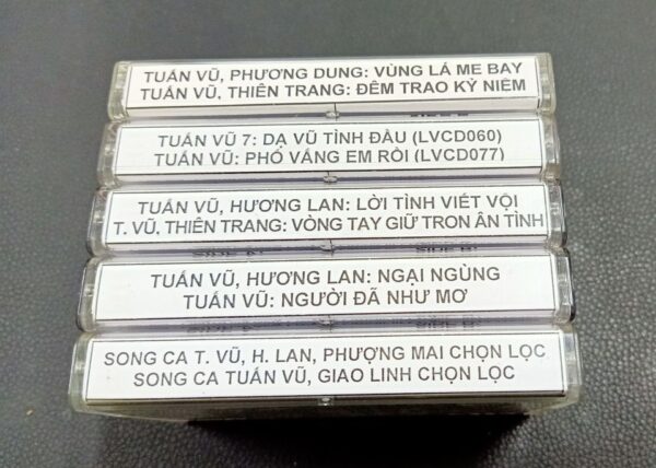 băng cassette nhạc việt