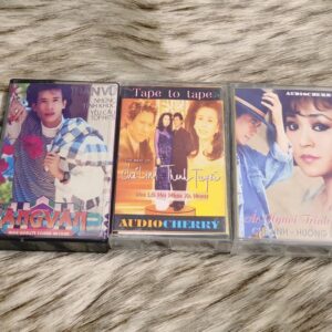 set 3 băng cassette